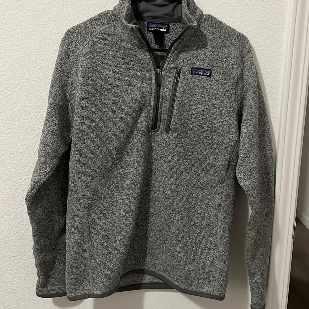 Mens Patagonia Better Sweater quarter-zip